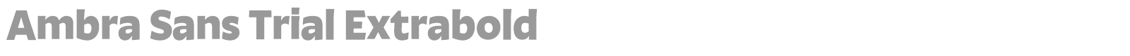 Ambra Sans font preview