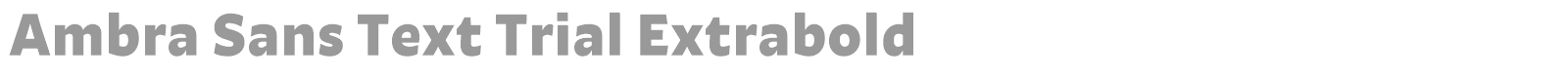 Ambra Sans font preview