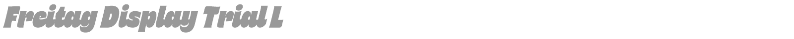 Freitag Display font preview