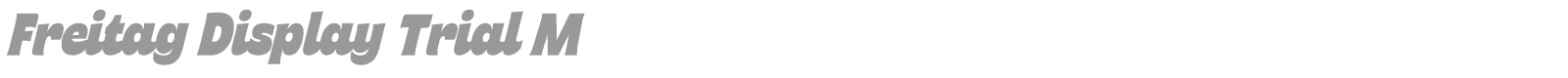 Freitag Display font preview