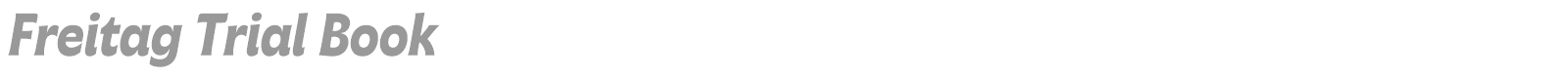 Freitag font preview