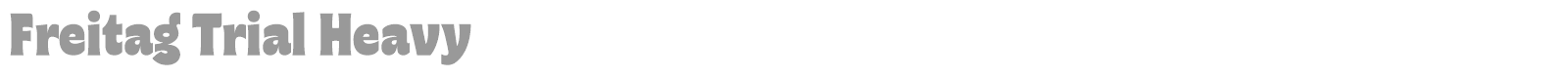 Freitag font preview