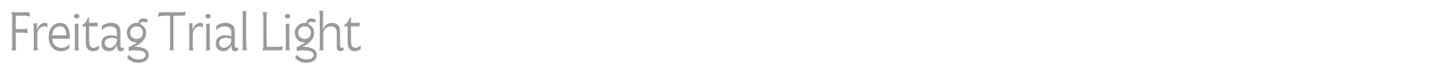 Freitag font preview