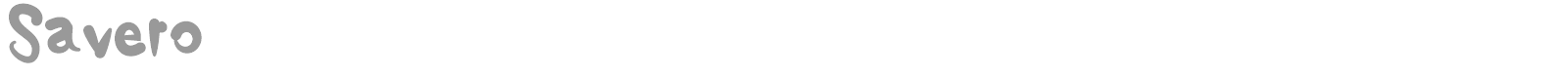Savero font preview