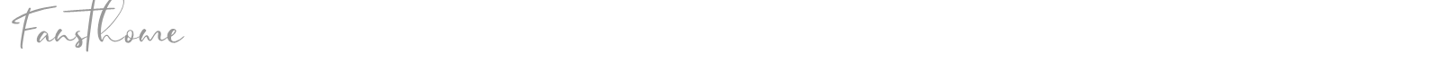 Fansthome font preview