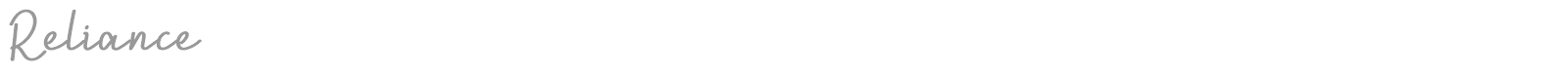 Reliance font preview