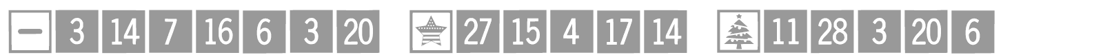 Calendar Symbol Wizard font preview