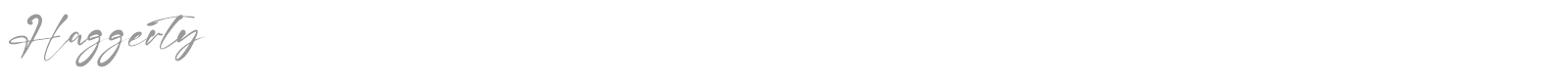 Haggerty font preview