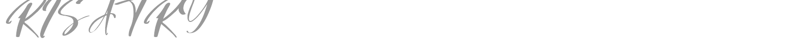 Risatry font preview