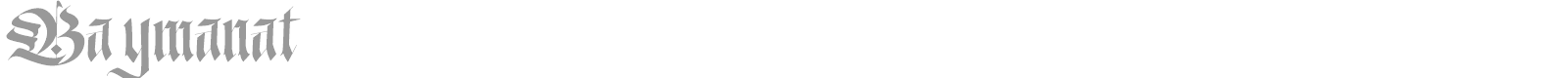 Baymanat font preview