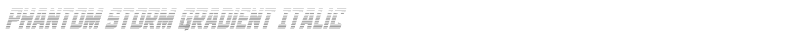 Phantom Storm font preview