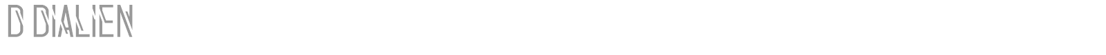 d Dialien font preview