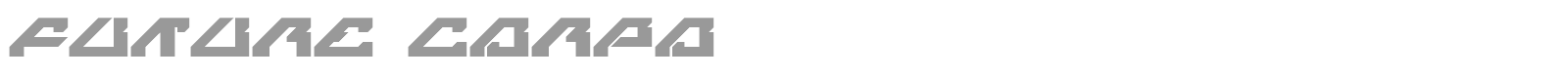 Future Corpo font preview