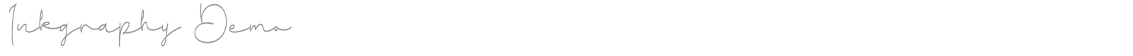 Inkgraphy font preview