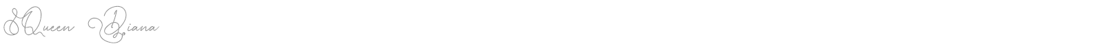 Queen Diana font preview