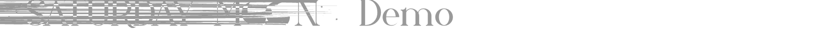 Saturday Moon Script font preview