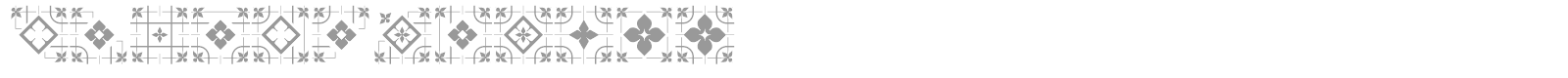 GlukFrames05 font preview