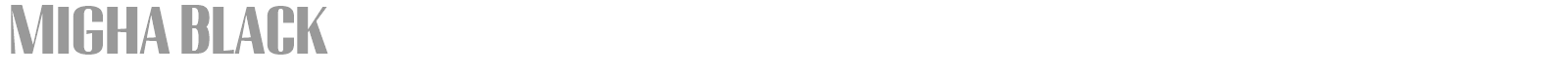 Migha font preview