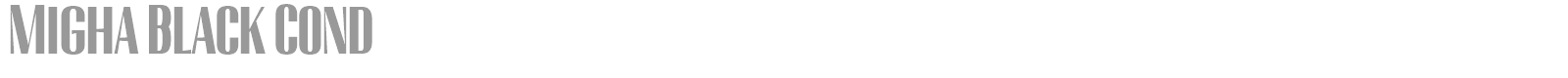 Migha font preview