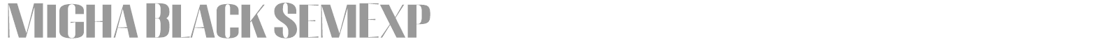 Migha font preview