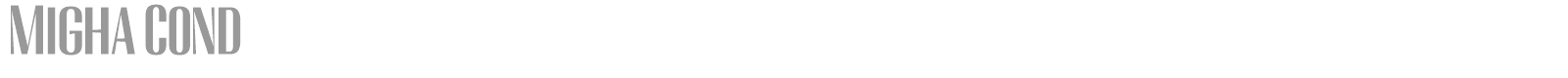 Migha font preview