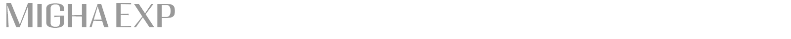 Migha font preview