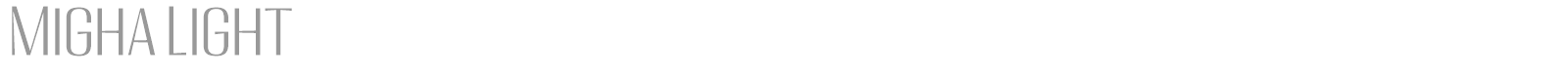 Migha font preview