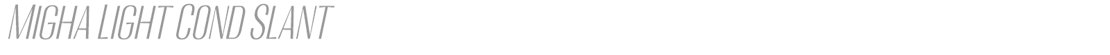 Migha font preview