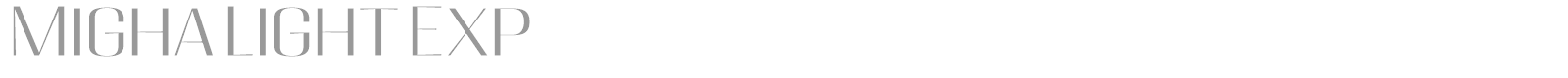 Migha font preview
