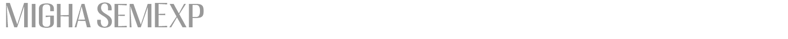 Migha font preview