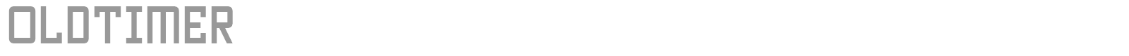 Oldtimer font preview
