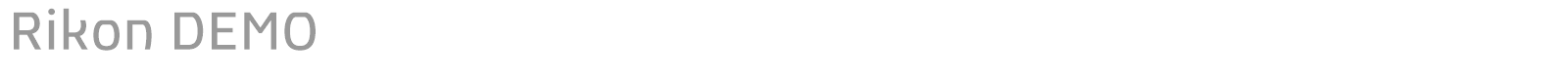 Rikon font preview