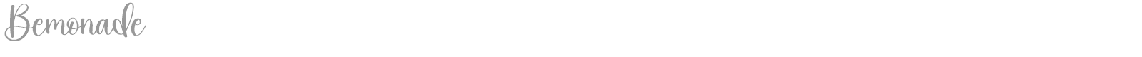 Bemonade font preview