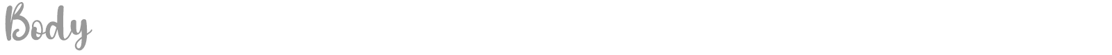 Body font preview
