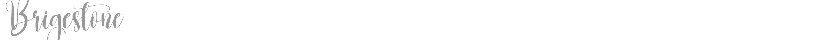 Brigestone font preview