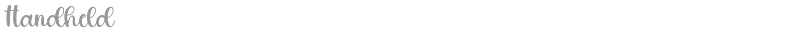 Handheld font preview