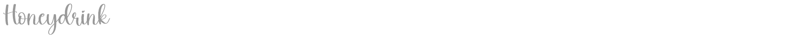 Honeydrink font preview
