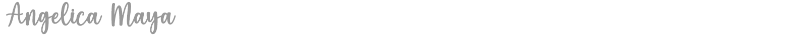 Angelica Maya font preview