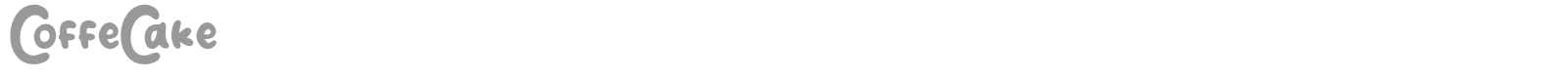 Coffecake font preview