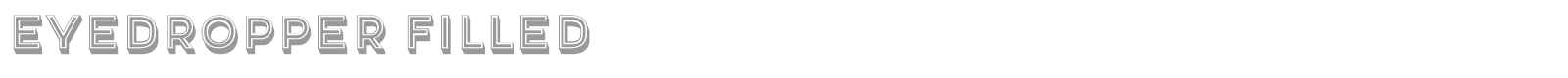Eyedropper font preview