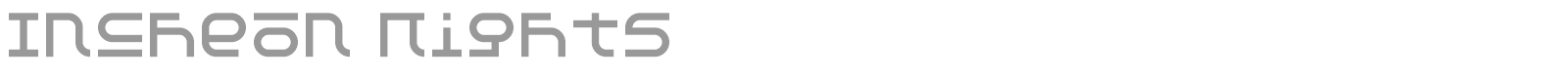 Incheon Nights font preview