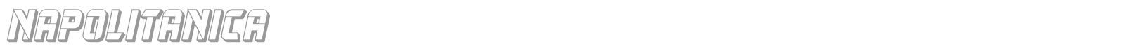 Napolitanica font preview