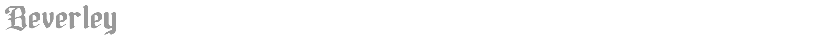 Beverley font preview