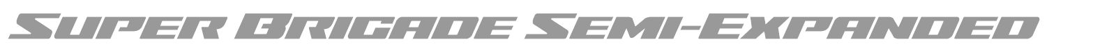 Super Brigade font preview