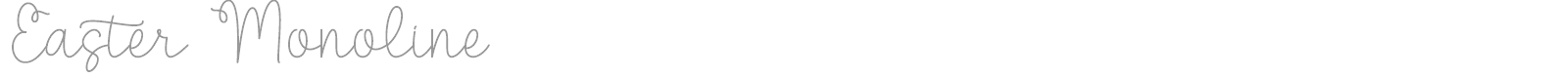 Easter Display font preview