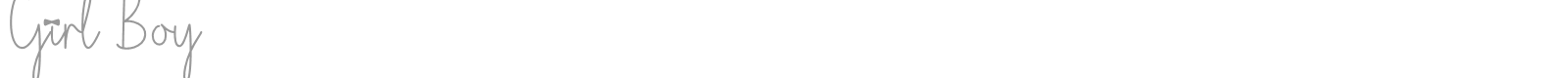 Girl Boy font preview