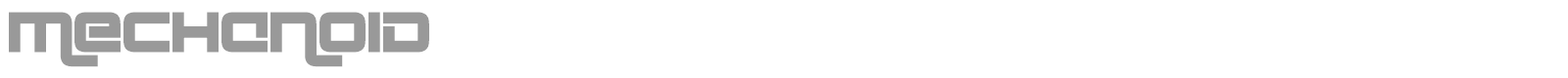 Mechanoid font preview