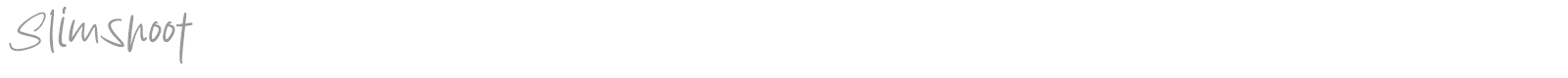 Slimshoot font preview