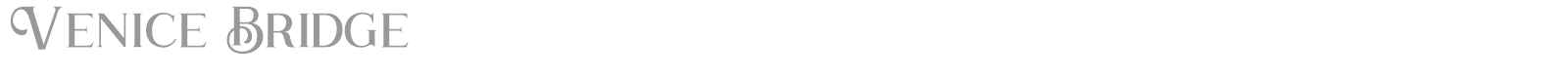 Venice Bridge font preview