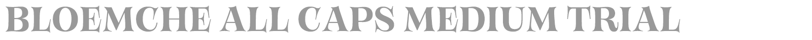 Bloemche All Caps font preview